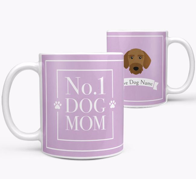 Personalised 'No.1 Mom' Mug from your {breedFullName}